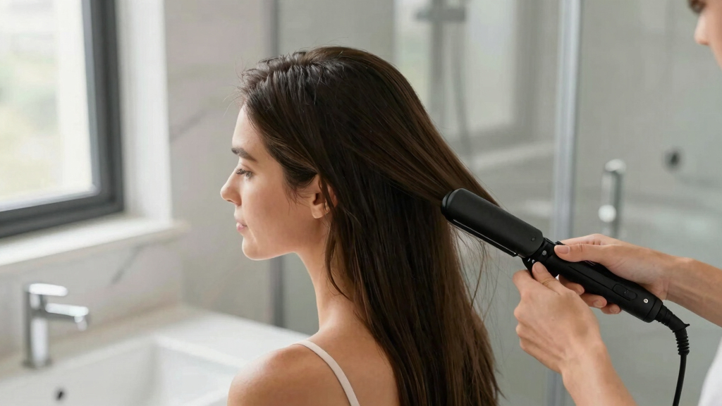 professional flat iron for at home spa