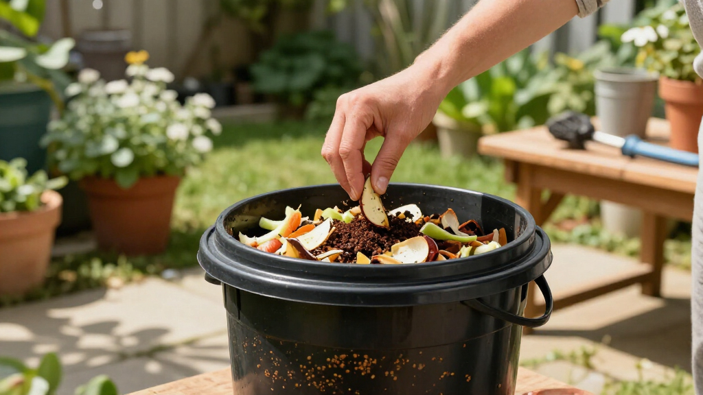 bokashi composting system