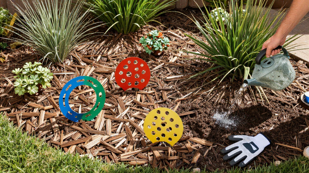 best metal garden art for xeriscape beds