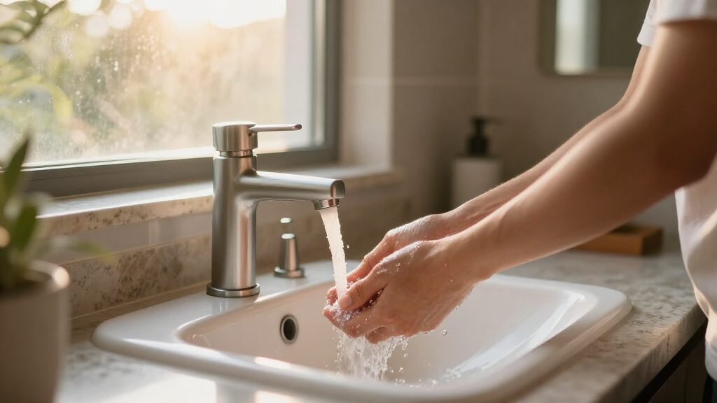 professional hands free sink faucet