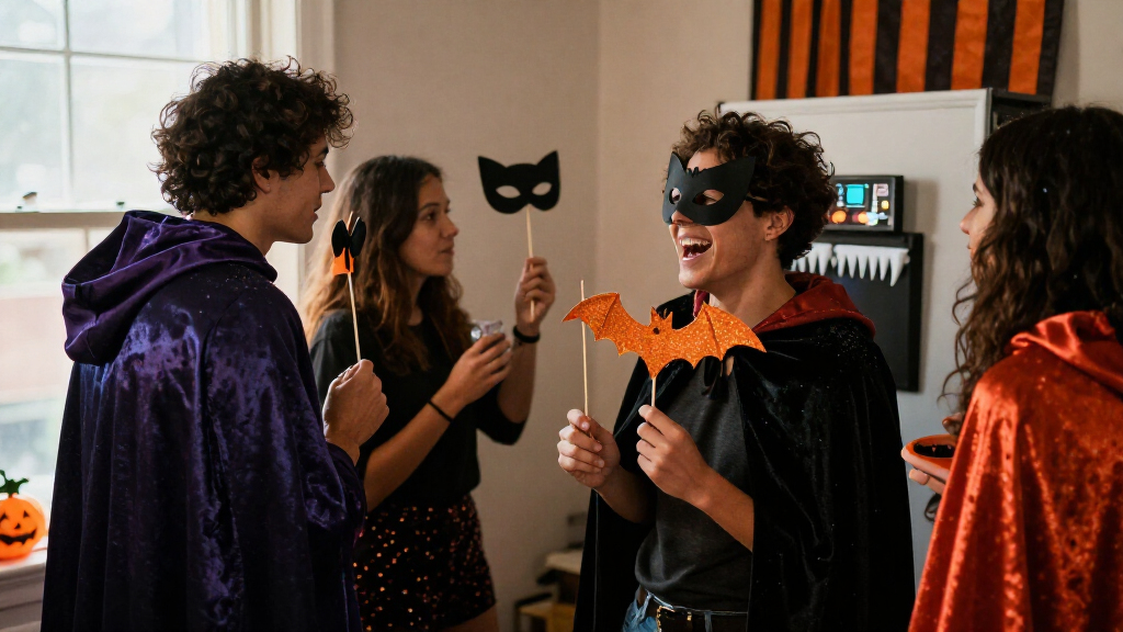 Halloween photo booth props