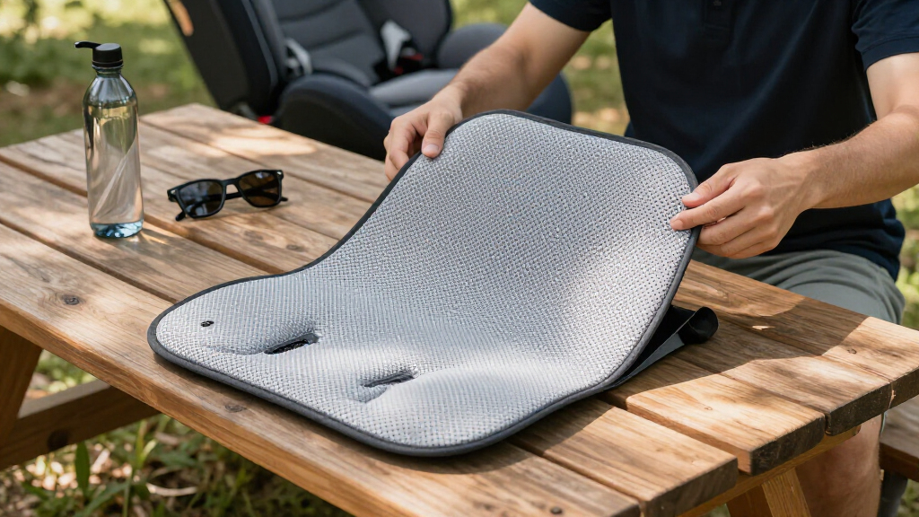 best car seat back support mesh cushion