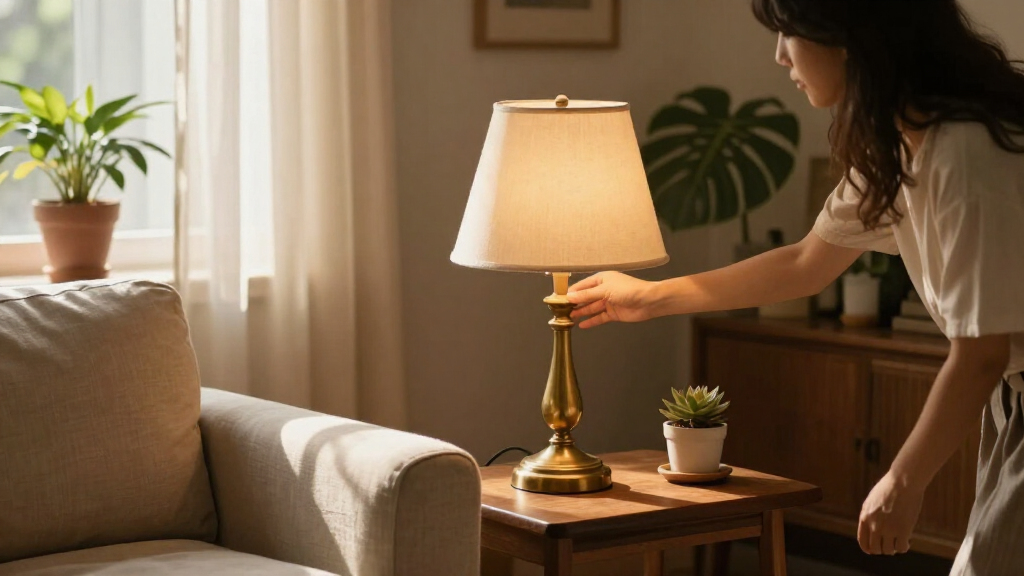 vintage-style table lamps