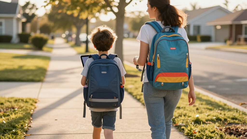 kids' ergonomic laptop backpacks