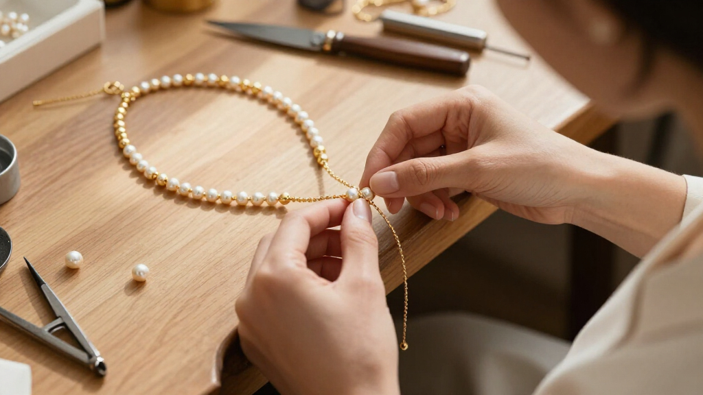 best gold pearl jewelry