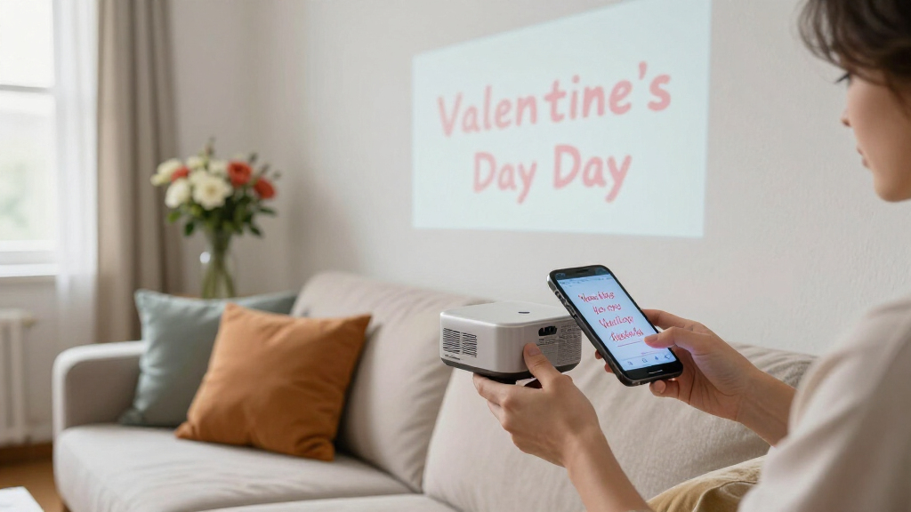 pocket projectors valentine tech