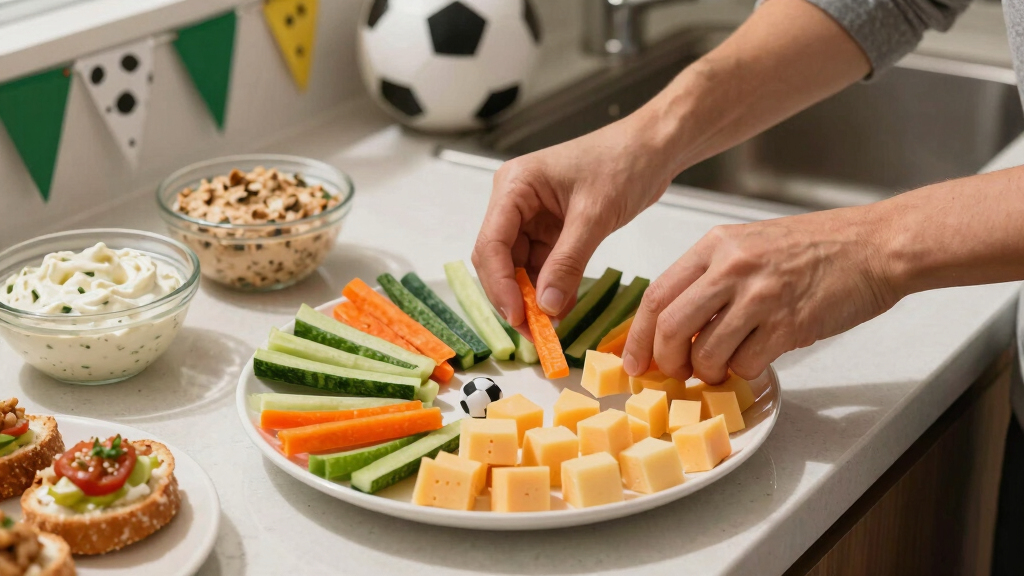 soccer fan party snacks
