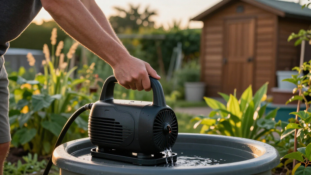 best water transfer pumps for garden tanks
