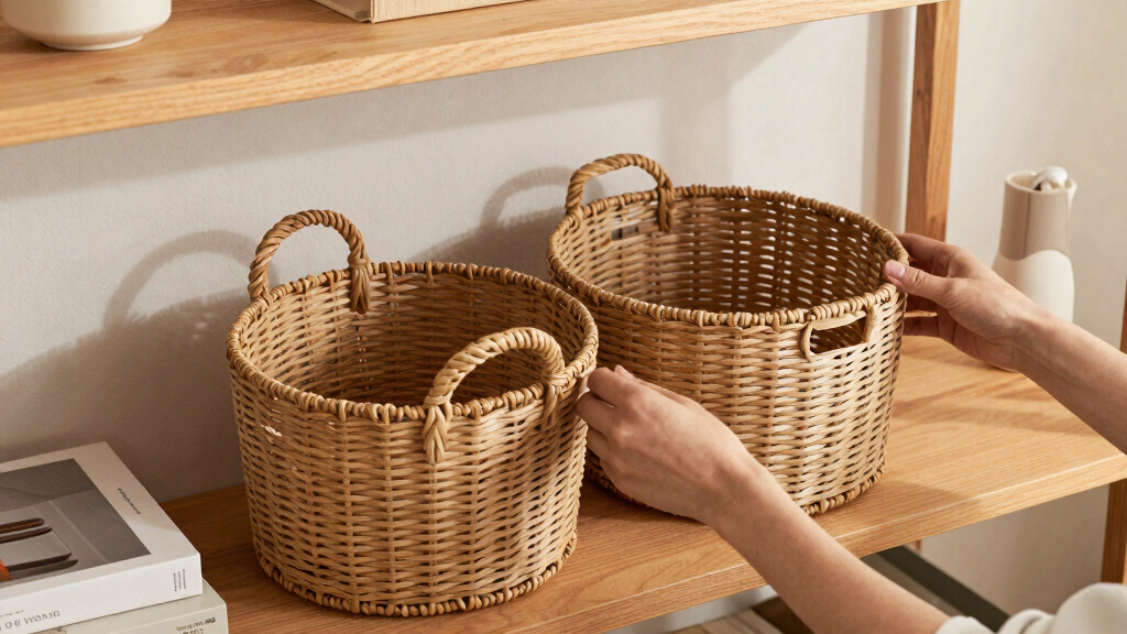 best woven storage baskets