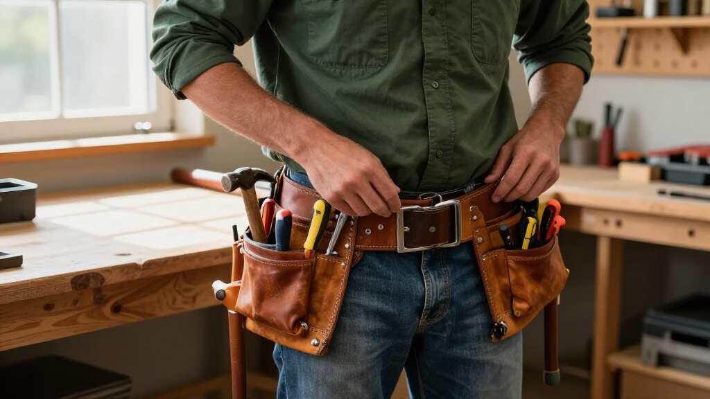 heavy-duty tool storage belts