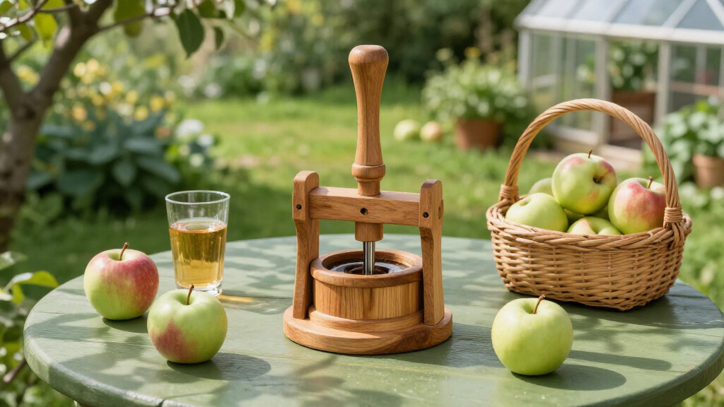best apple press for backyard orchards