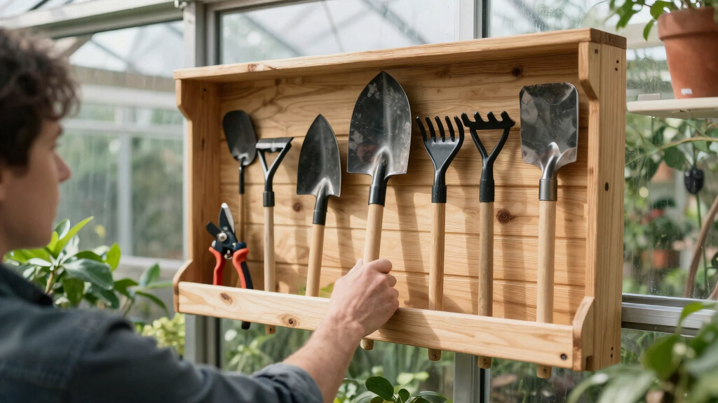 garden tool storage organizers