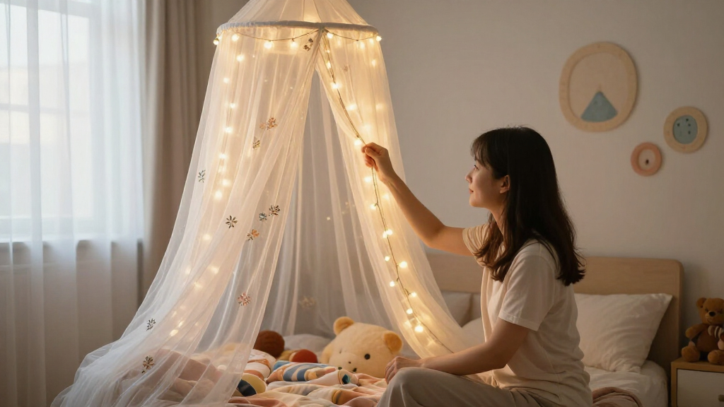 fairy bed canopies with lights
