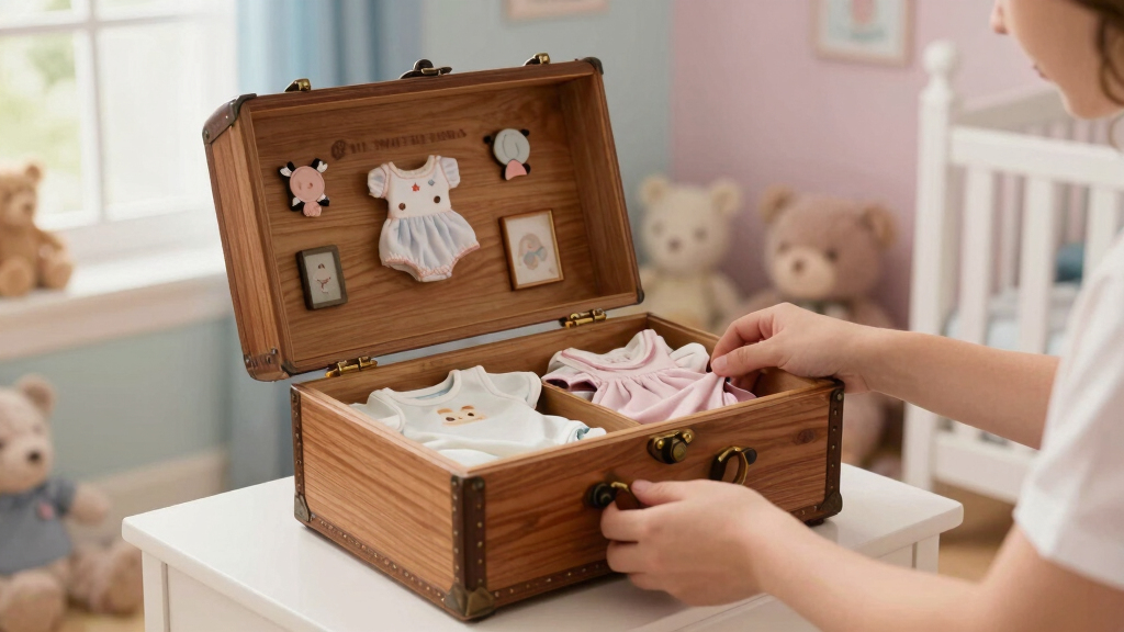 best baby keepsake trunks on Amazon