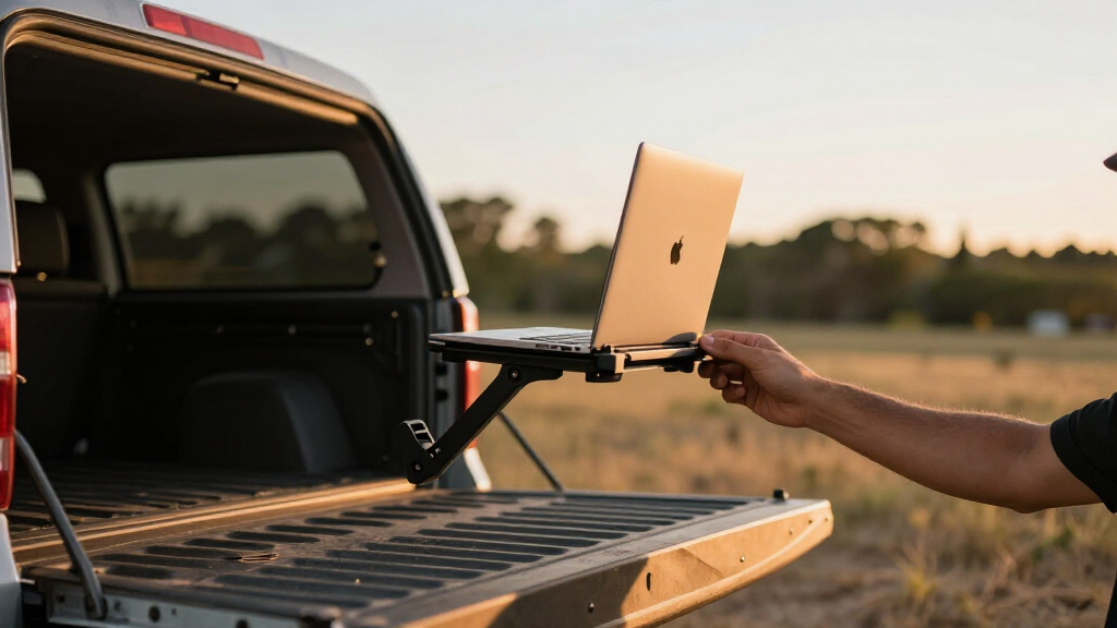truck bed laptop mounts