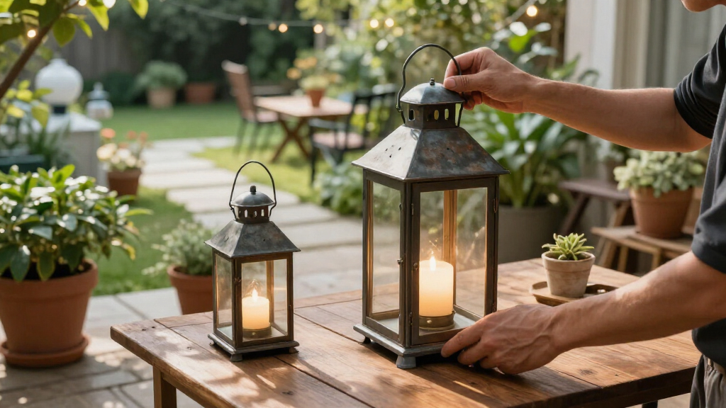 best resort style outdoor lanterns