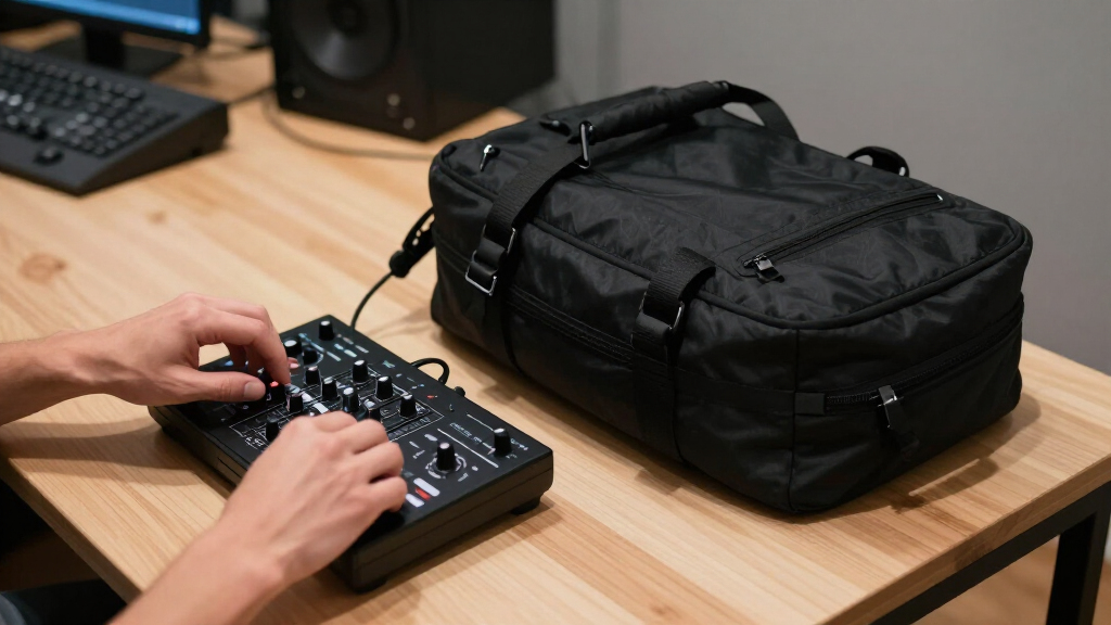 DJ controller backpacks