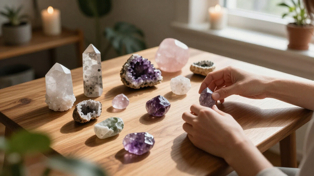 chakra healing crystals