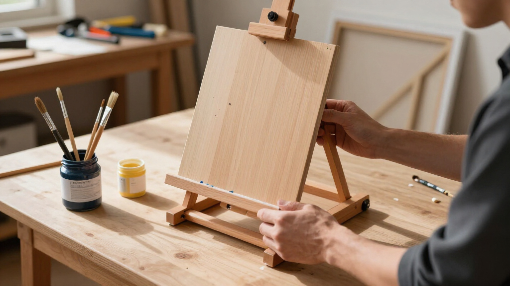 tablepainting easel