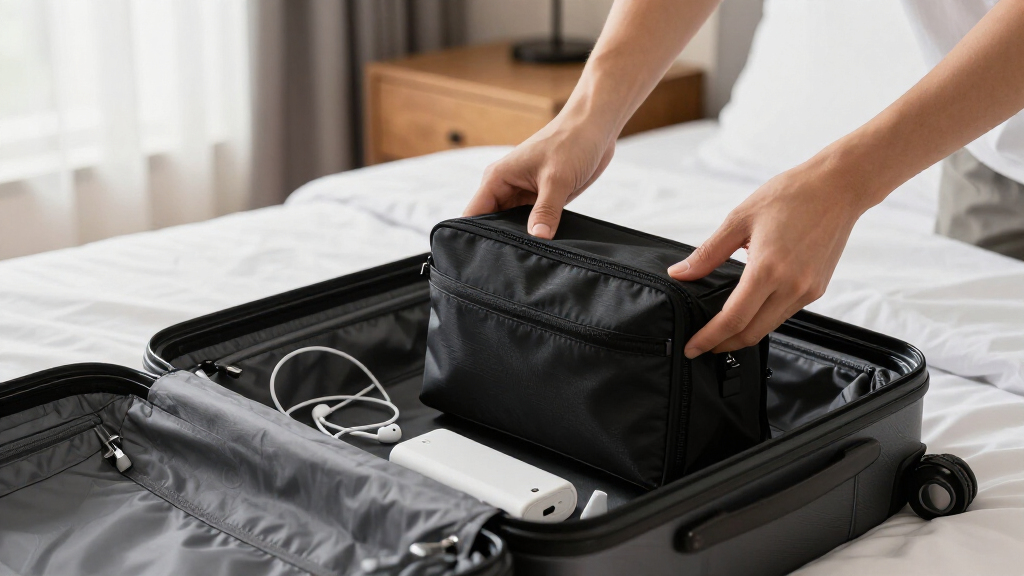 travel tech organizer pouches for business travel
