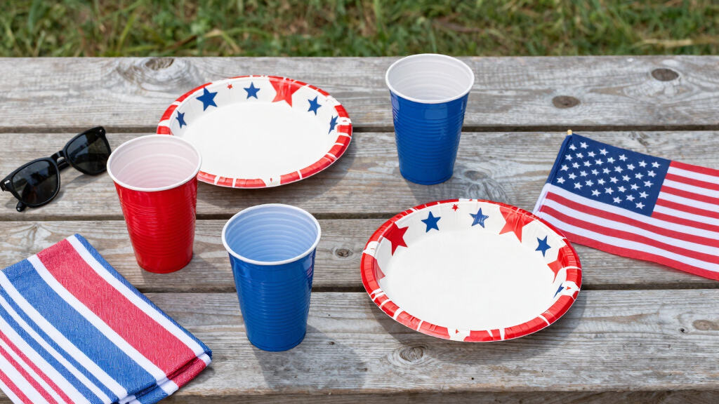 patriotic 4th of July party supplies
