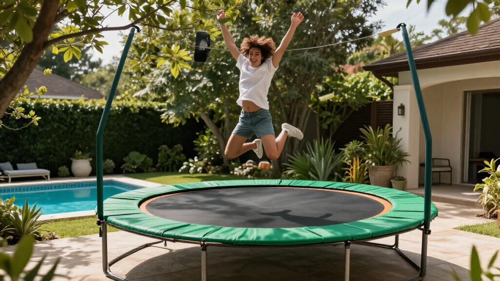 premium fitness trampoline sets