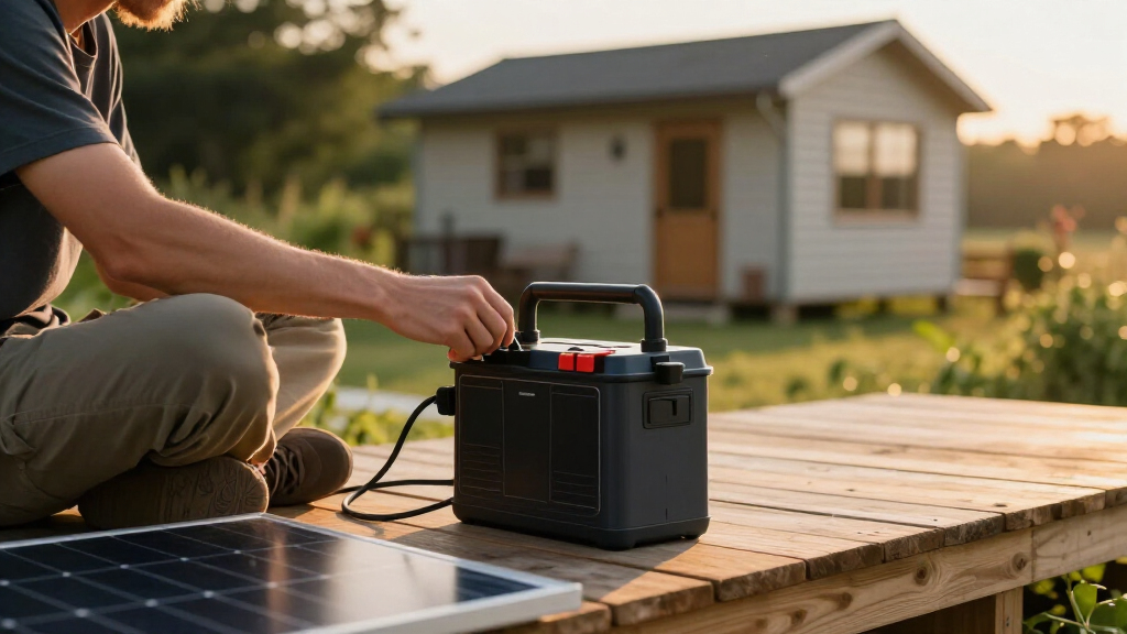 off grid power setup for tiny homes