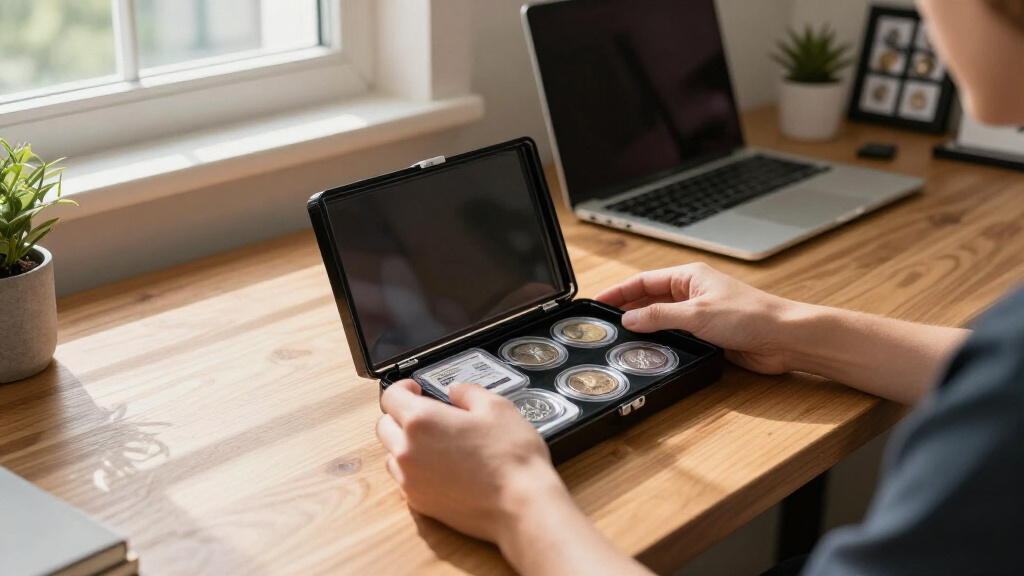 coin slab storage case for pcgs and ngc