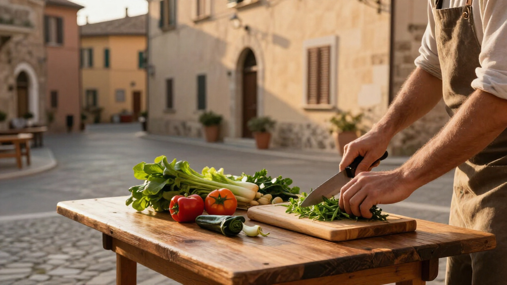 Choose a Volterra meal that tastes like the inland countryside