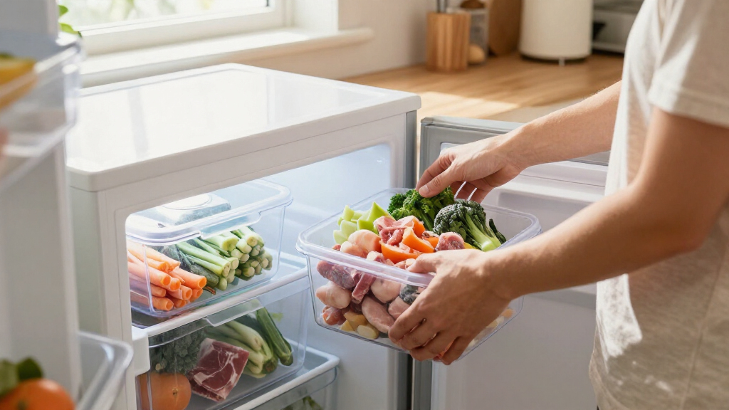 chest freezer for freezer organization