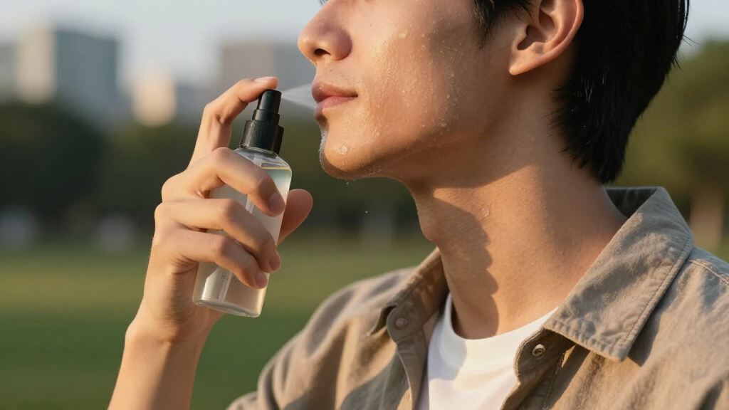 mens aloe cooling face mist