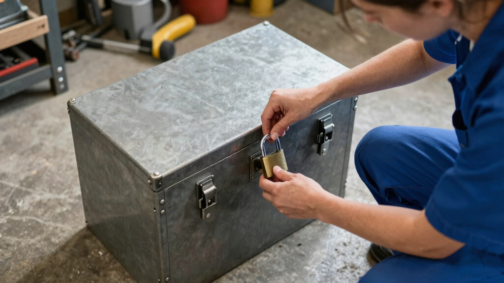 lockable jobsite storage chests for mechanics