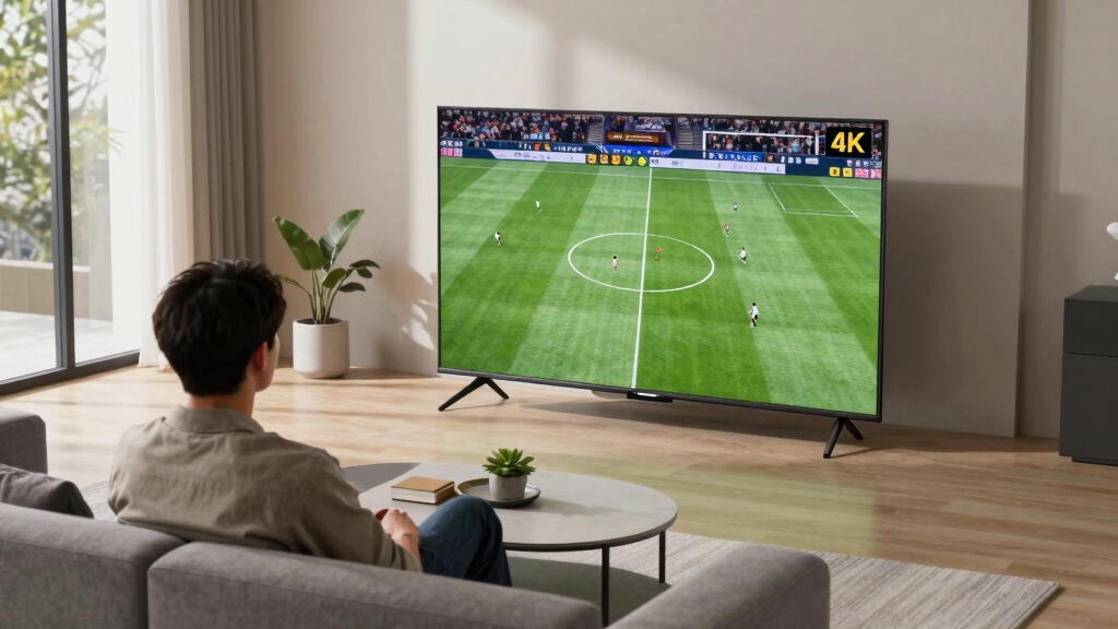 4K smart TVs for sports viewing