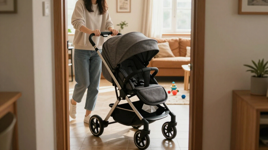 double stroller that fits through doors
