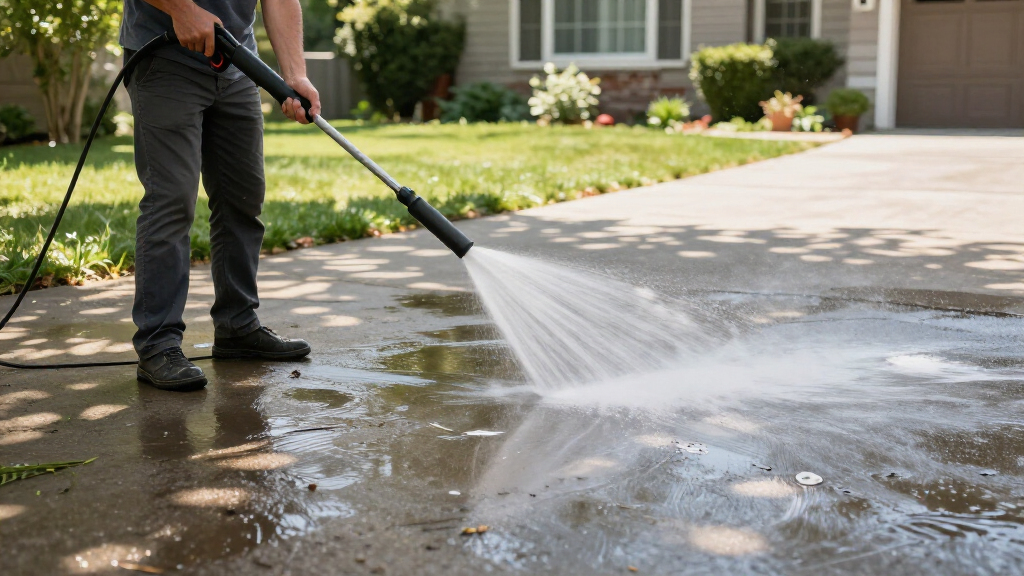 best pressure washer for driveway grime