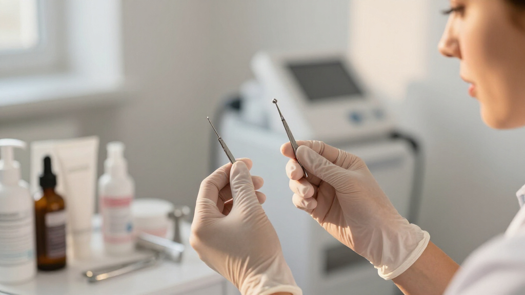 sterile piercing needles