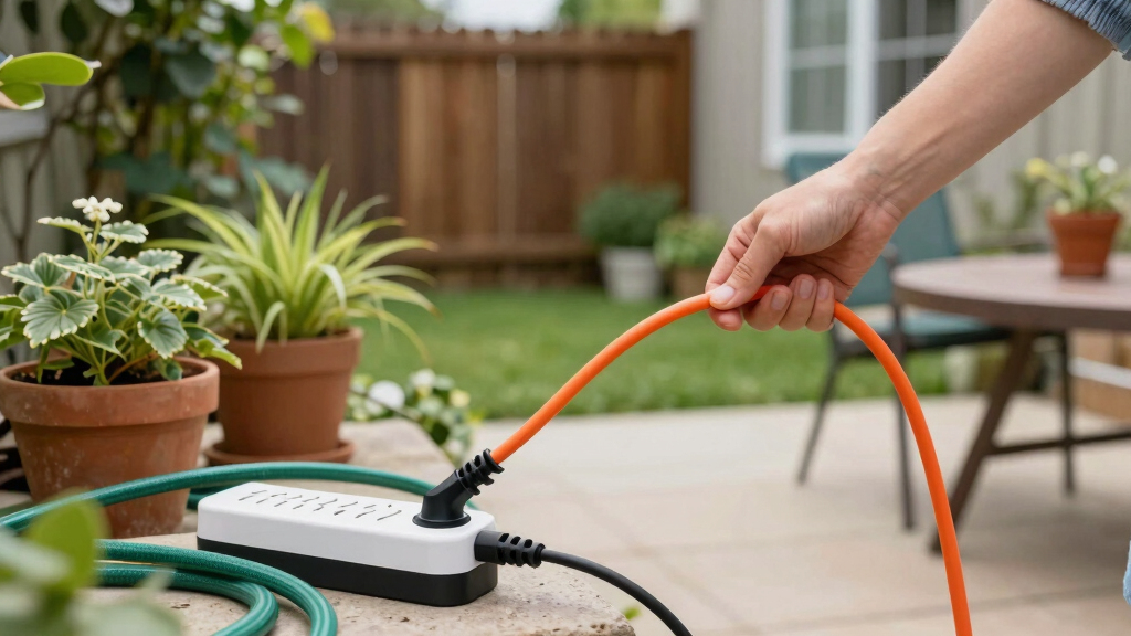 extension cords outdoor