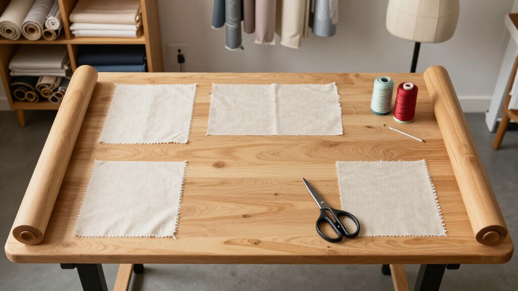 best rolling cutting table for sewing studio