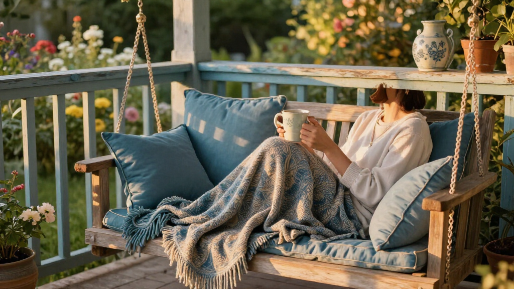 best vintage blue home decor