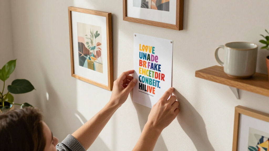 inspirational quote wall art