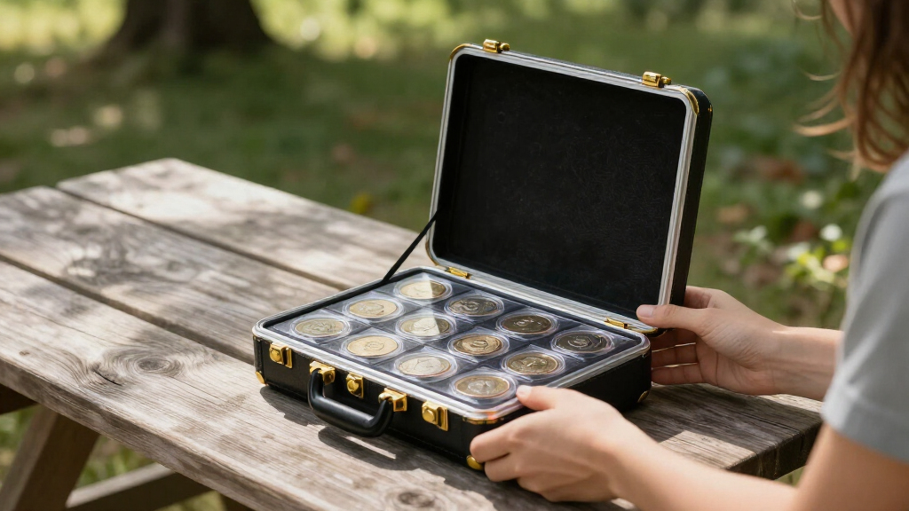 best portable hard case for graded coin slabs