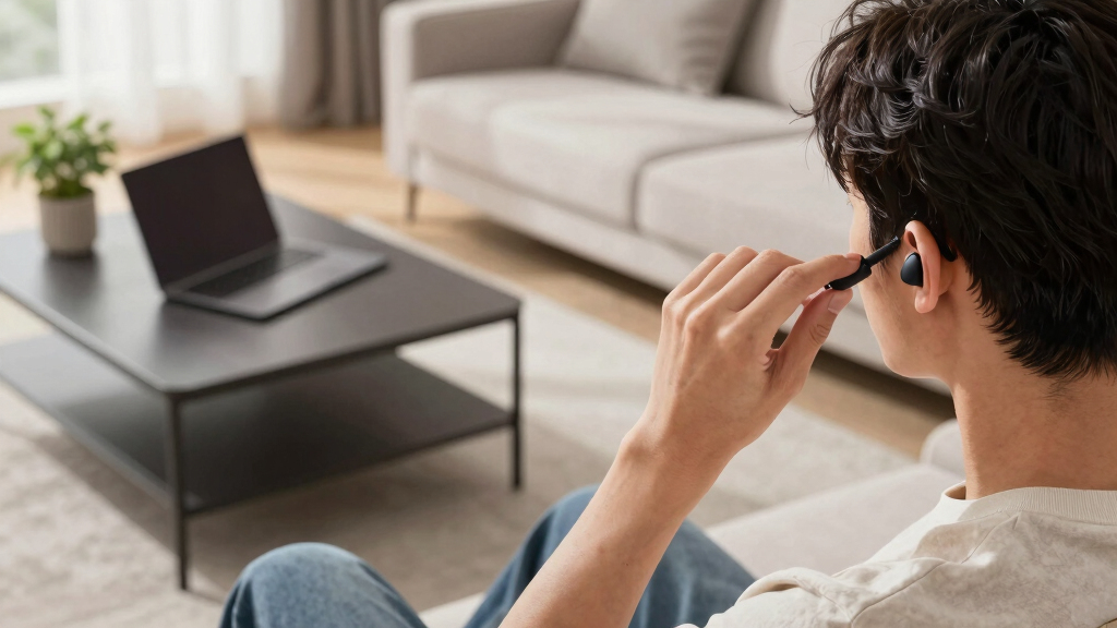 wireless noise-canceling earbuds