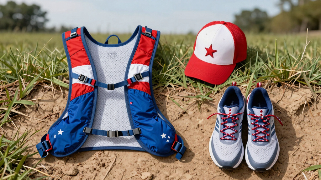 patriotic outdoor sports gear