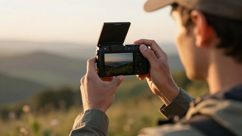 best travel vlogging cameras with flip screen