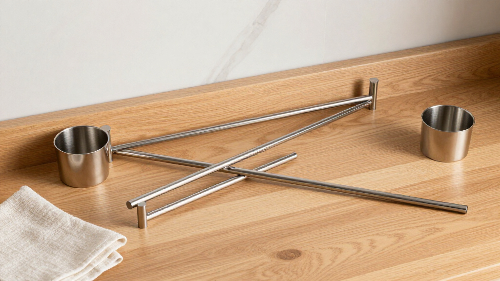 best tension rods for kitchen storage