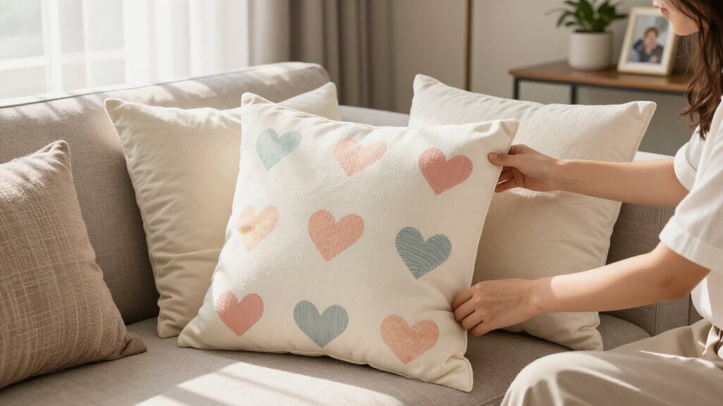 throw pillow covers love theme