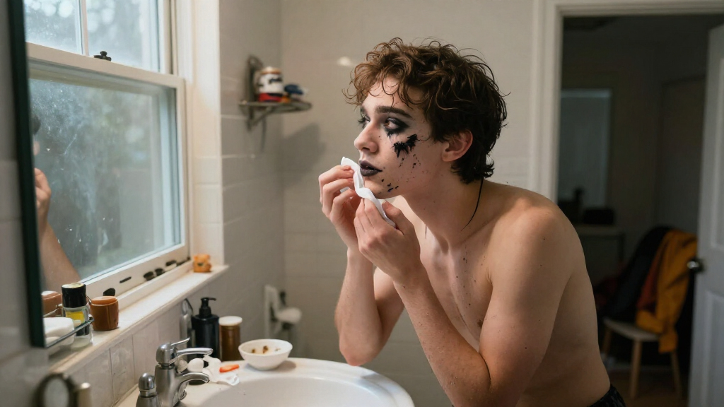 Halloween makeup remover wipes
