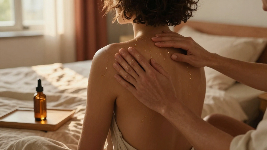 romantic couples massage oils