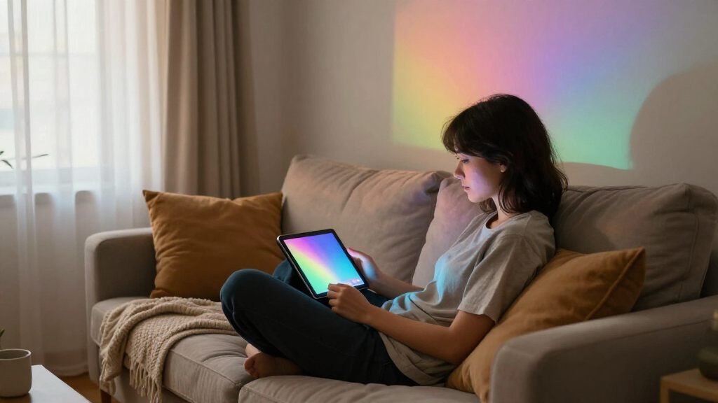 calming sensory lights