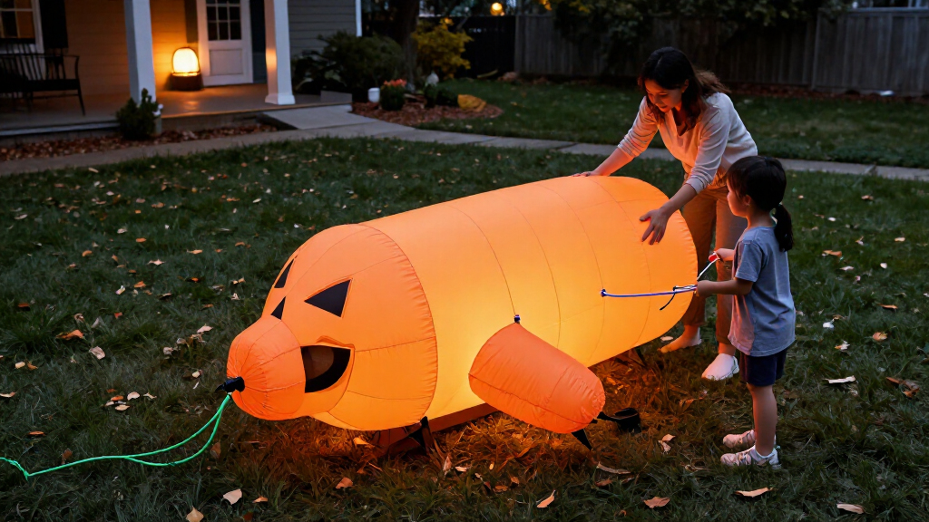 smart Halloween inflatables